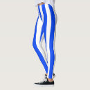 Search for blue vertical stripes leggings Blue and white