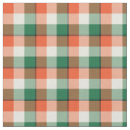 Search for orange plaid fabric Halloween