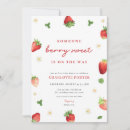Search for strawberry baby girl shower invitations Summer