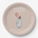 Search for winter onederland plates 1st birthday