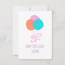 Search for watercolor balloon art cards Colorful