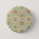 Search for hexagon buttons pins geometric