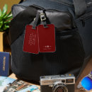 Search for red luggage tags Masculine