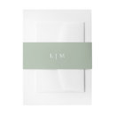 Search for wedding invitation belly bands Modern