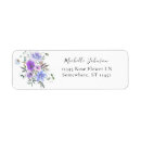 Search for floral return address labels Modern