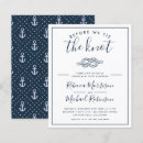 Search for nautical engagement party invitations Anchor