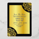 Search for black silver save date invitations Luxury