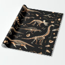 Search for skeleton wrapping paper Vintage