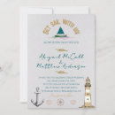Search for lighthouse wedding invitations Tropical