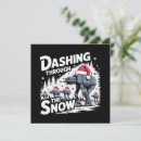 Search for dashing through the snow cards Tree