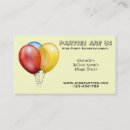 Search for party business cards parties