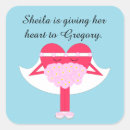 Search for bride and groom cartoon stickers White