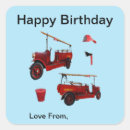 Search for red truck stickers Engine