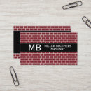 Search for bricklayer business cards Bricks