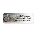 Search for motorcycle return address labels Chopper