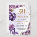 Search for high heels invitations Purple