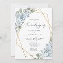 Search for dusty blue and blush wedding invitations Budget