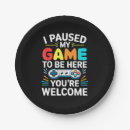 Search for gamer paper plates Kids