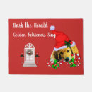 Search for golden retriever doormats Xmas