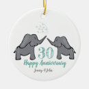 Search for 30th anniversary ornaments Thirty