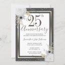 Search for 25th anniversary invitations Floral