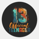 Search for 13 year old stickers Official