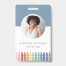 Search for teacher name tags badges Rainbow