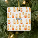 Search for two cats ornaments Animals