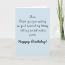 Search for social media birthday cards humor