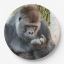 Search for gorilla paper plates Primates