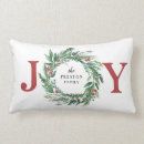 Search for christmas pillows red holly berries