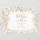 Search for gold and coral wedding invitations Summer