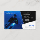 Search for diving business cards Travel agent