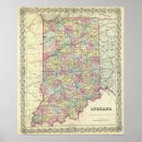 Search for indiana map art Full