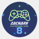 Search for video game stickers Level up