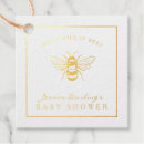 Search for foil favor tags Baby shower