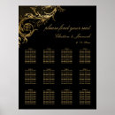 Search for black gold wedding seating charts Formal