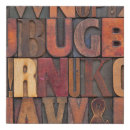 Search for wood canvas prints Typography