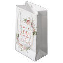 Search for floral gift bags Blush pink