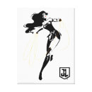 Search for woman silhouette canvas prints dc comics