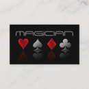 Search for magician business cards Trick