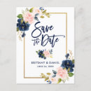 Search for pink save the date postcards Watercolor pink blush floral