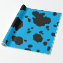 Search for cow print wrapping paper Girly
