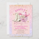 Search for boots and bling invitations Western