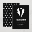 Search for grooms party invitations Modern