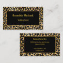 Search for leopard business cards Contact information