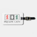 Search for dragon luggage tags Green