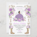 Search for lilac quinceanera invitations Mis quince anos