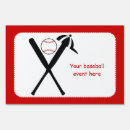 Search for baseball outdoor signs Red