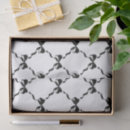 Search for harlequin tissue paper Black and white